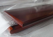 Stair tread with bull nose